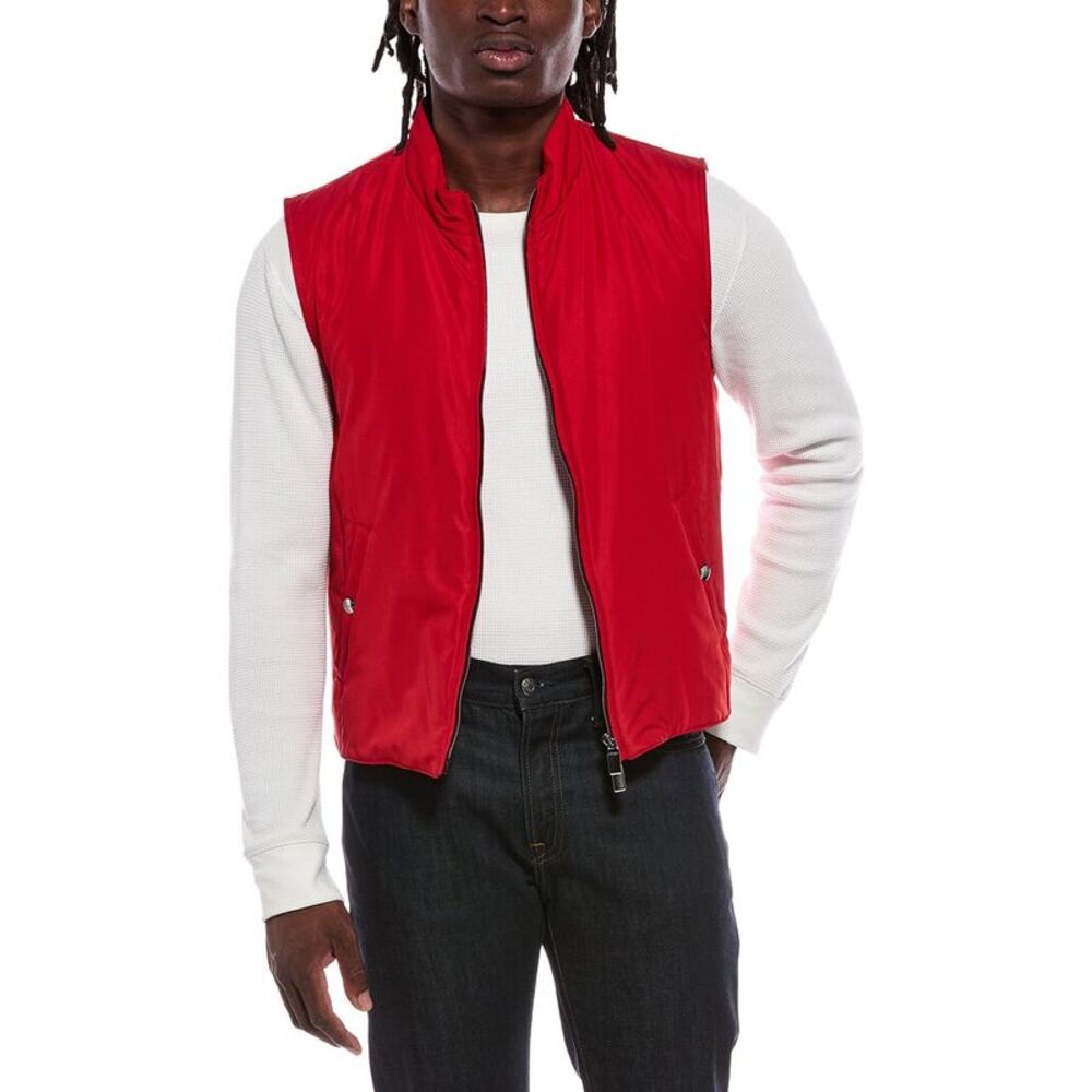 Canali Mens  Solid Vest